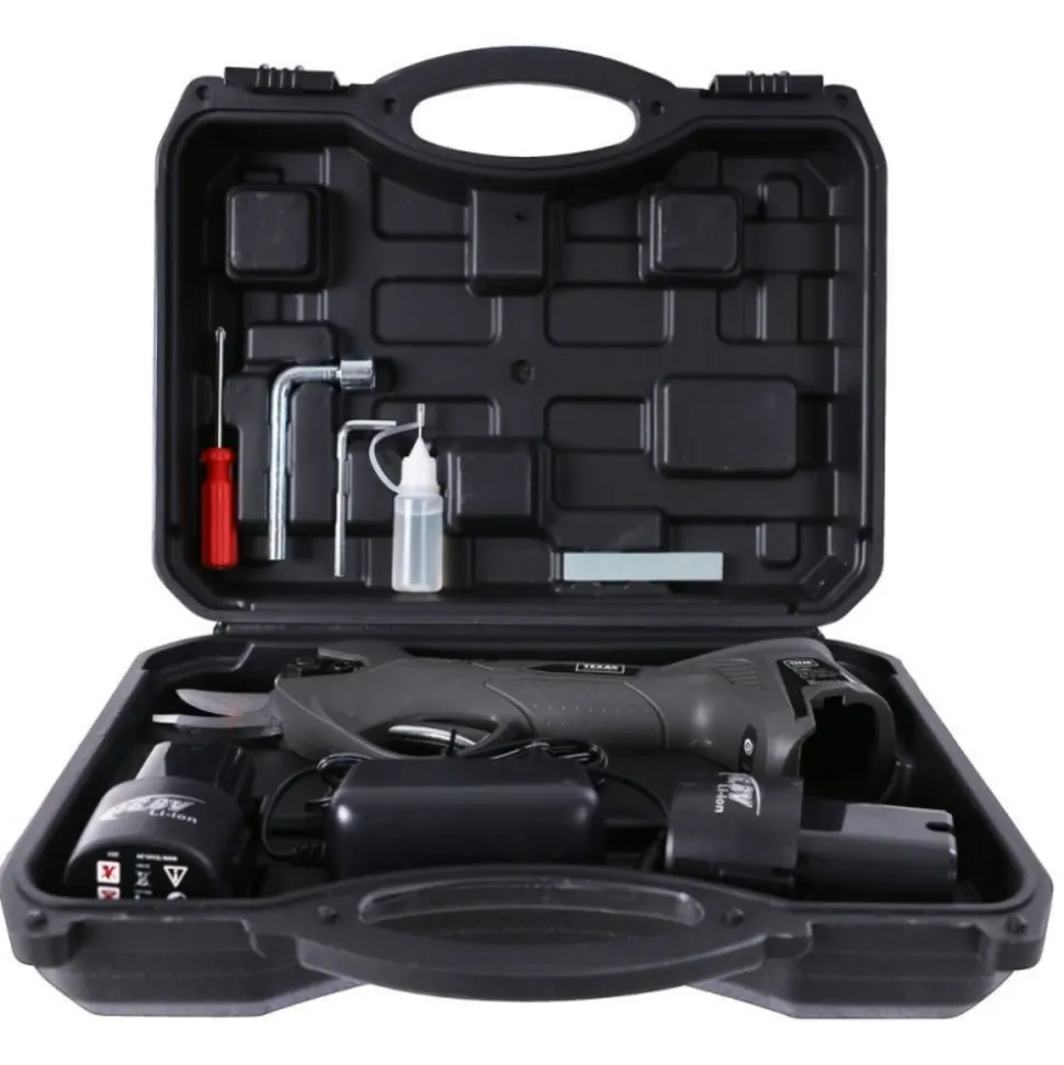 TEXAS - Sécateur sans fil pack 2 batteries outils texas gs1680li
