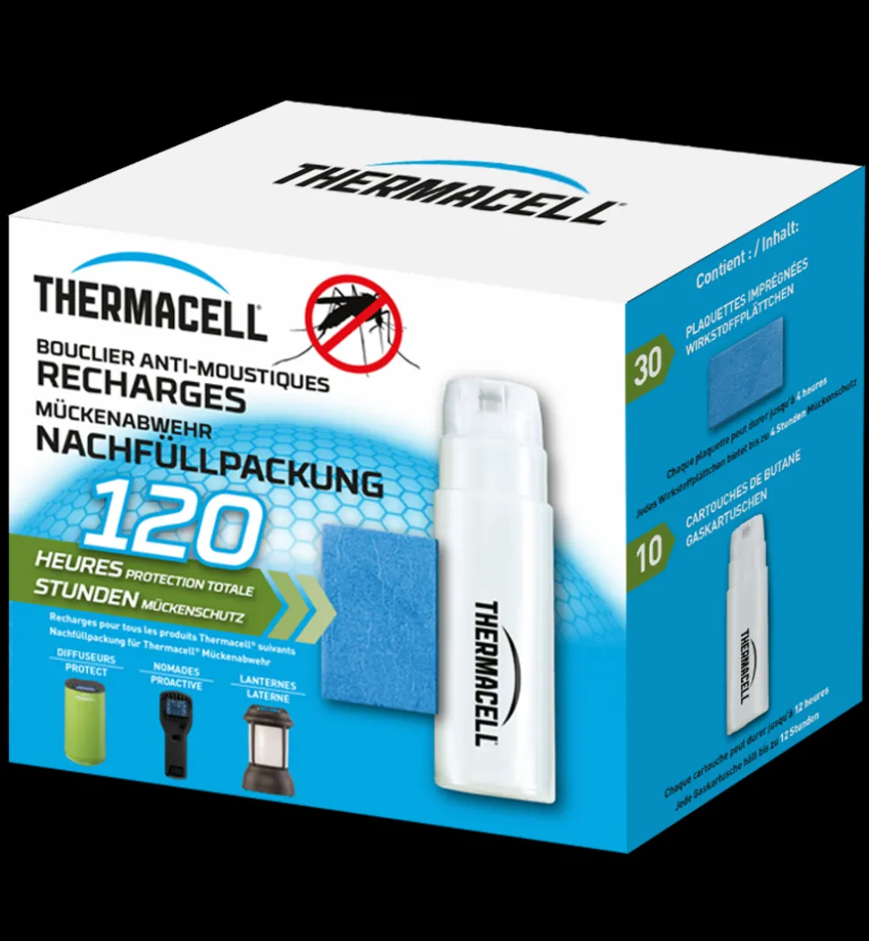 THERMACELL - Ensemble de recharges 120h pour anti-moustiques thermacell
