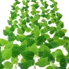 Tige de plante artificielle en plastique, pothos de 2 mètres de long