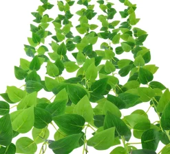 Tige de plante artificielle en plastique, pothos de 2 mètres de long
