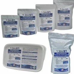 TOUT POUR LES NUISIBLES - Solu'bti - moustiques - 200 gr de larvicide biologique