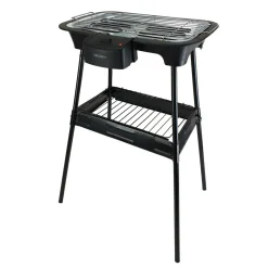 TRIOMPH - Barbecue électrique sur pieds ou sur table - triomph etf1526 - 2000w - intérieur et extérieur