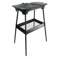 TRIOMPH - Barbecue électrique sur pieds ou sur table - triomph etf1526 - 2000w - intérieur et extérieur