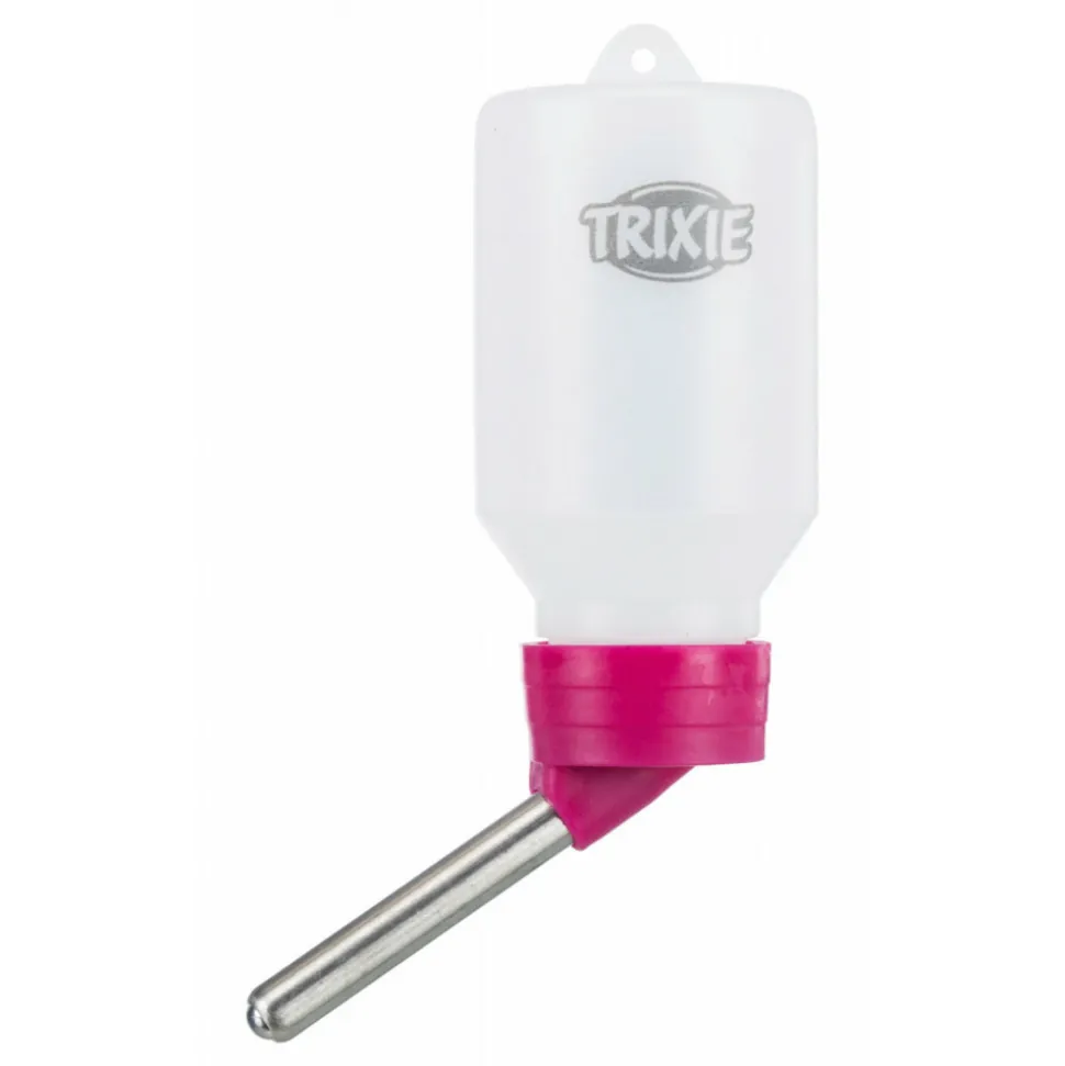 TRIXIE - Biberon en plastique 50 ml avec support métal pour hamsters ou souris color