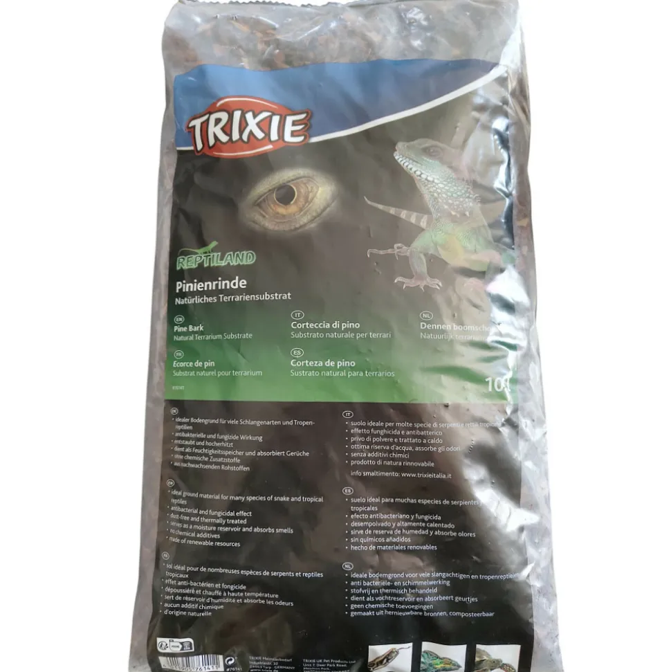 TRIXIE - Ecorce de pin 10 litres substrat naturel pour terrarium
