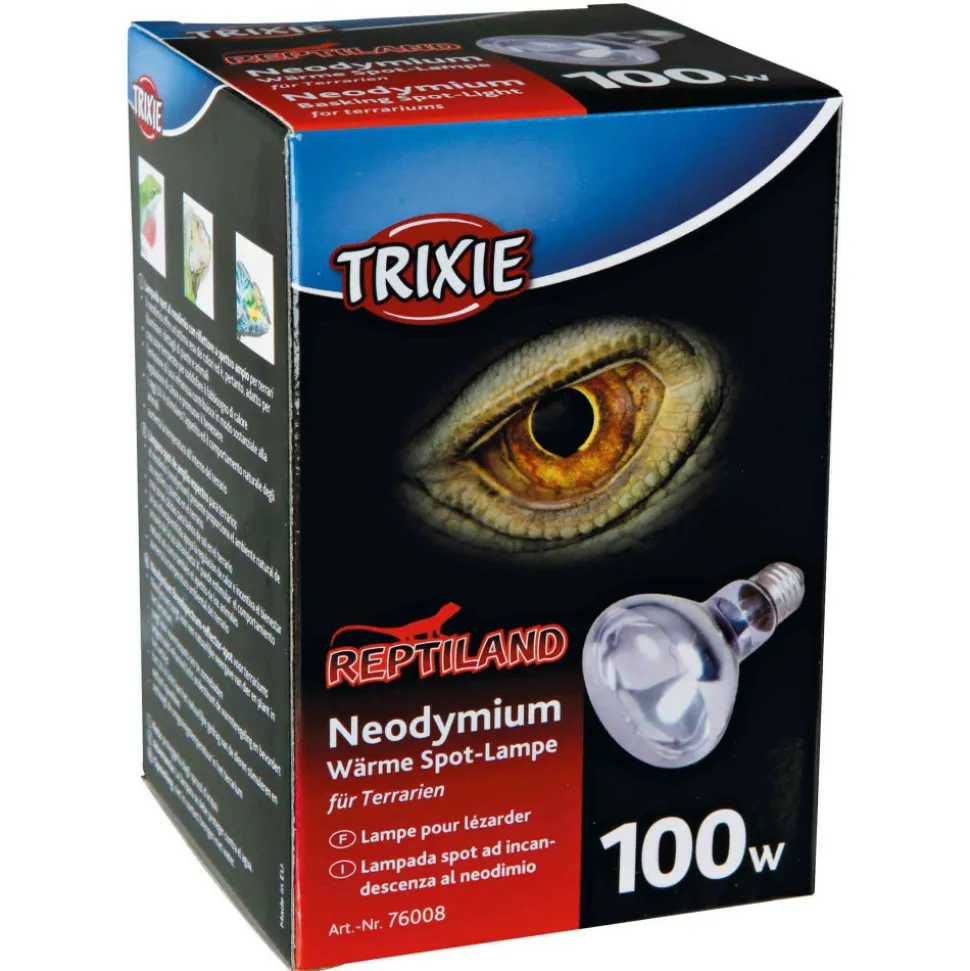 TRIXIE - Lampe spot neodymium à chaleur 100 w pour reptile.