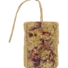 TRIXIE - Pierre d'argile aux fleurs pièce de100g pour rongeurs