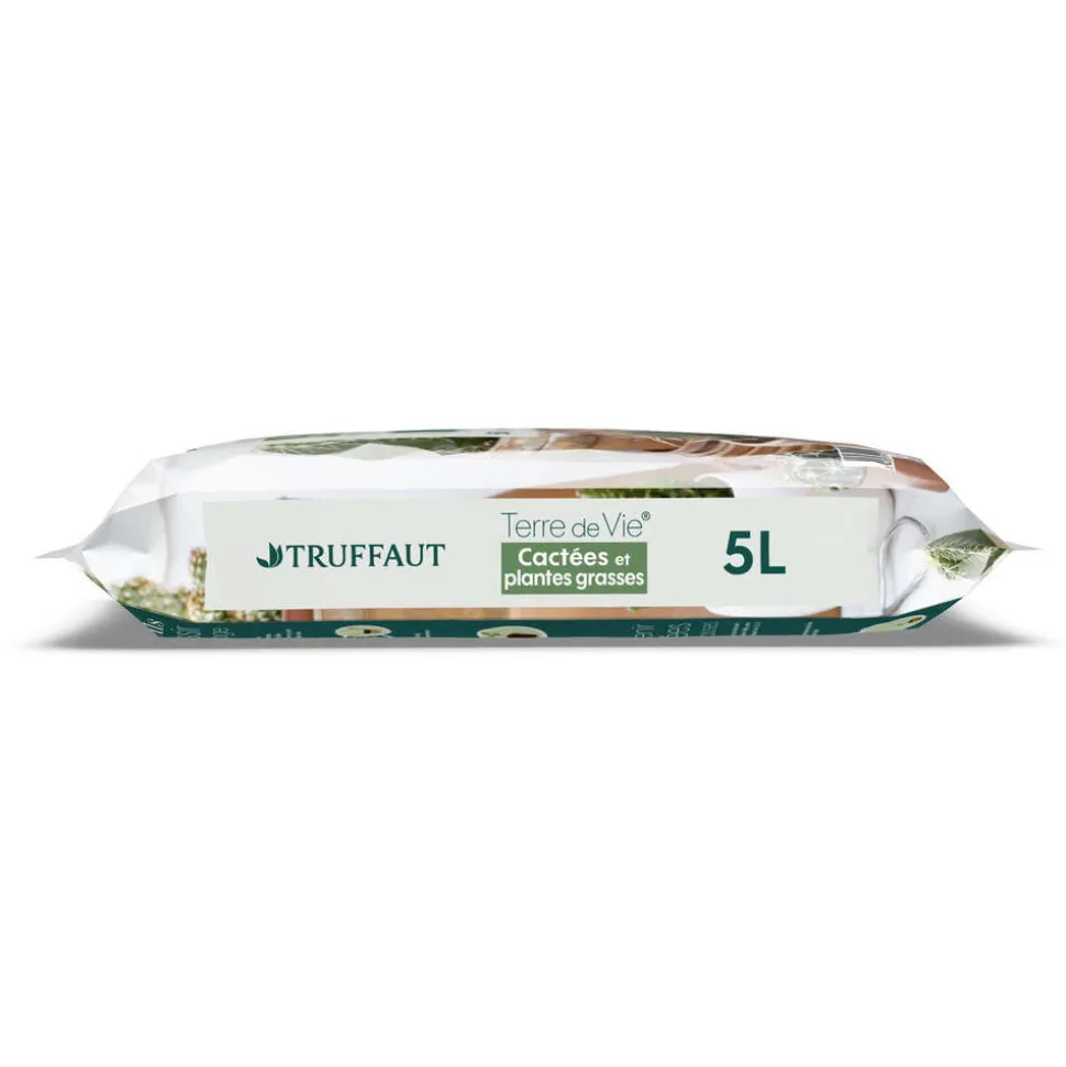 TRUFFAUT - Terreau 'Terre de Vie®' pour cactées et succulentes - sac de 5 litres