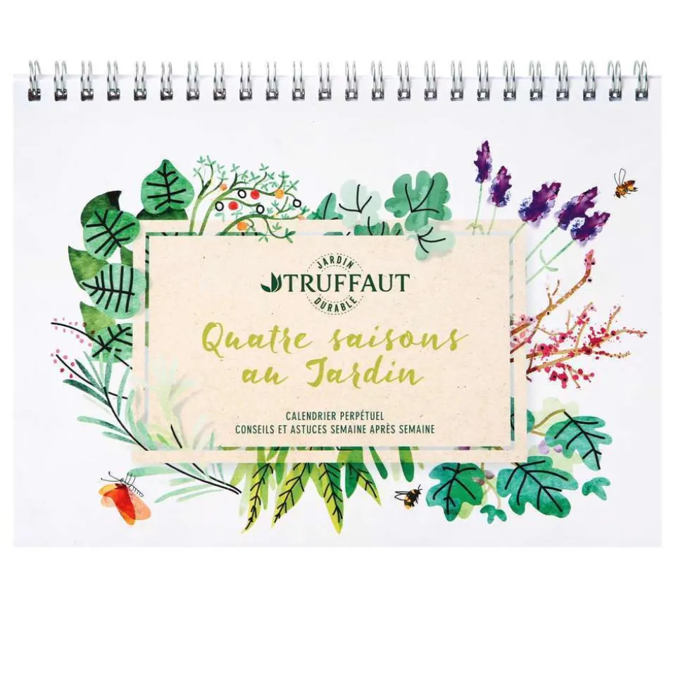 TRUFFAUT BIODIVERSITÉ - Calendrier perpétuel "Quatre saisons au jardin"
