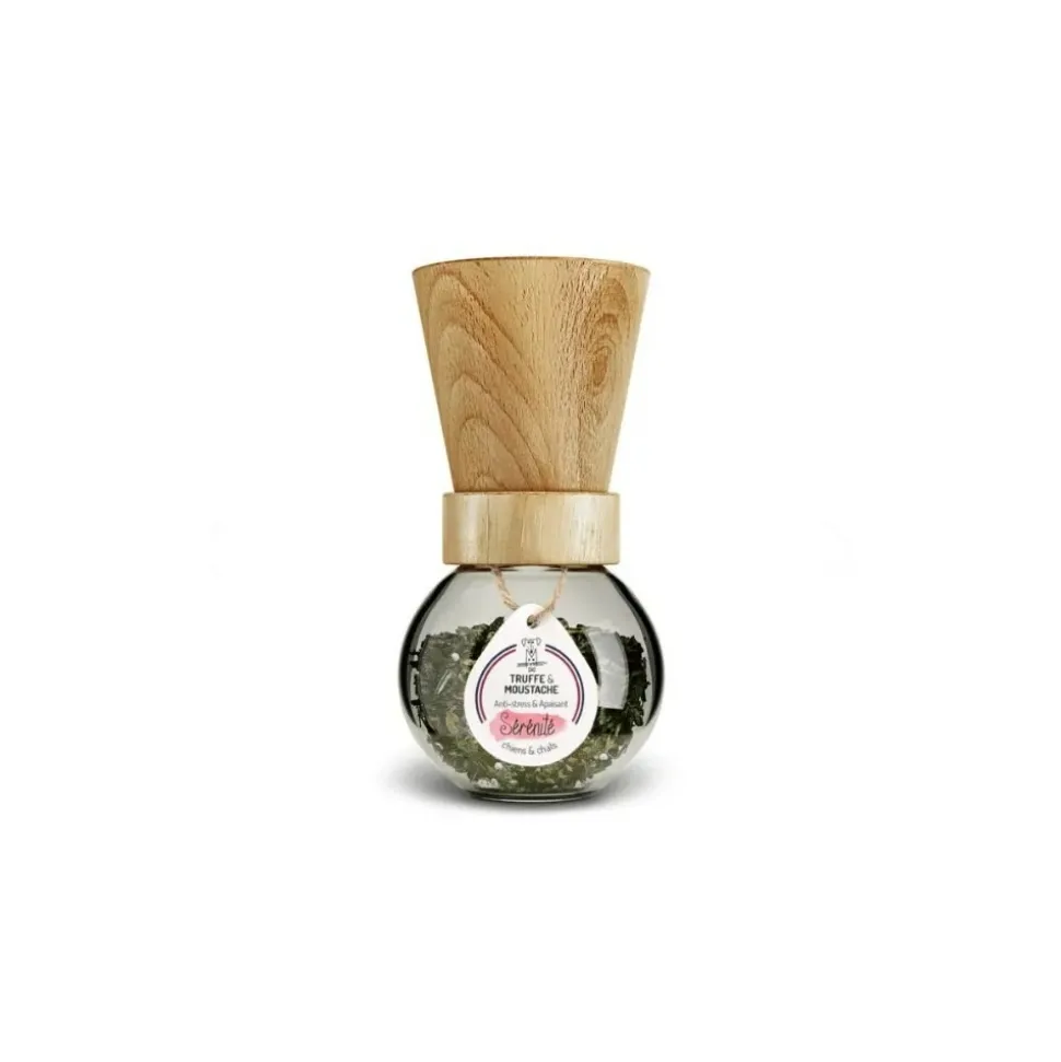 TRUFFE & MOUSTACHE - Pot serenite chien/chat truffe et moustache 100 g