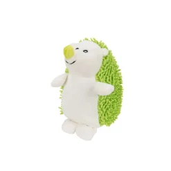 TYROL - Jouet hérisson qui glousse pour chien : L10xl11xH16 cm