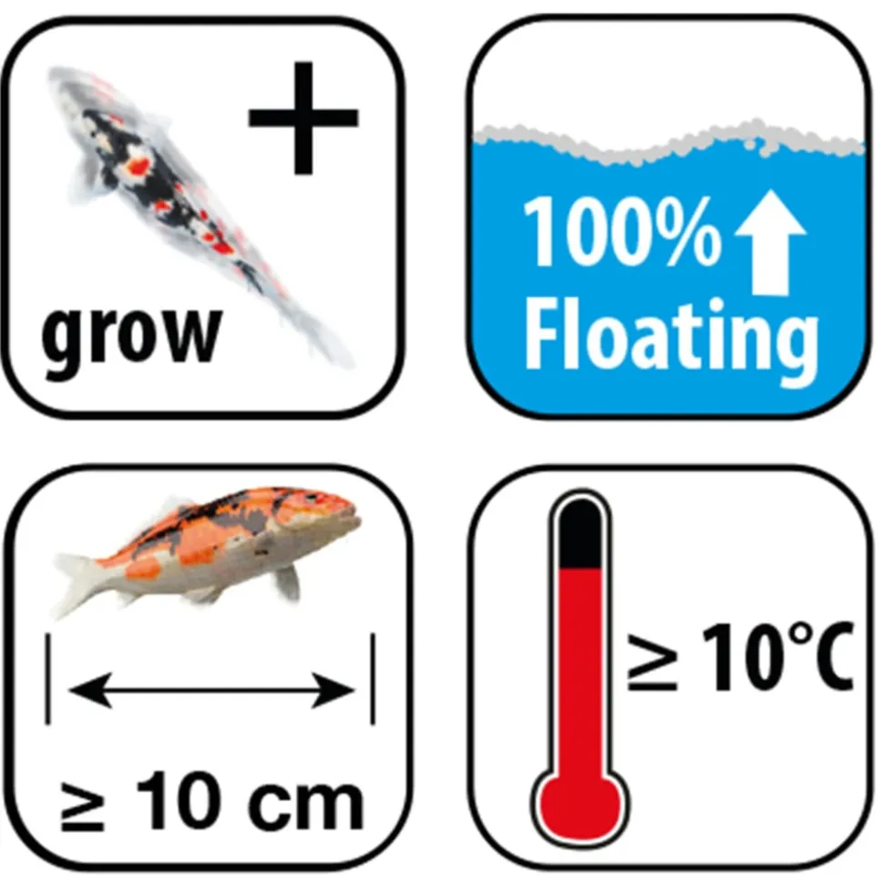 UBBINK - Nourriture pour poissons heiko koi energy menu 3 mm 3 l