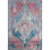 UNAMOURDETAPIS - Tapis de cuisine 120x170 lyn11 meda 2 rouge, facile d'entretien