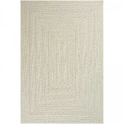 UNAMOURDETAPIS - Tapis extérieur intérieur 160x230 lyn13 rezy aspect jute ton sur ton