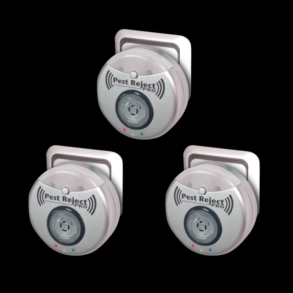 VENTEO - Pest reject pro - lot de 3 - répulsif nuisibles repulse power