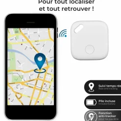 VENTEO - Tracker localisateur wiami - fonctionnalité apple - suivi temps réel