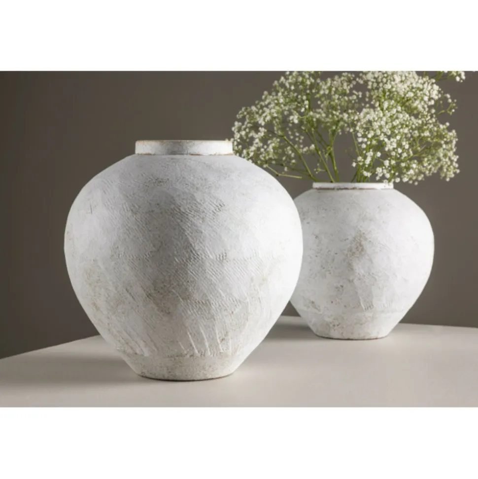 VENTURE HOME - Vase en grès globe 13 x 28 x 29 cm