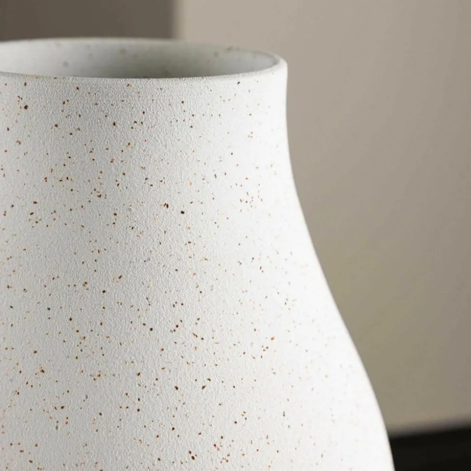 VENTURE HOME - Vase en grès rellis 10x24 cm