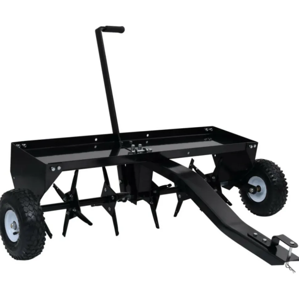 VIDAXL - Aérateur de pelouse pour tondeuse autoportée 102 cm