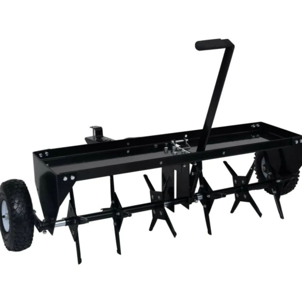 VIDAXL - Aérateur de pelouse pour tondeuse autoportée 102 cm