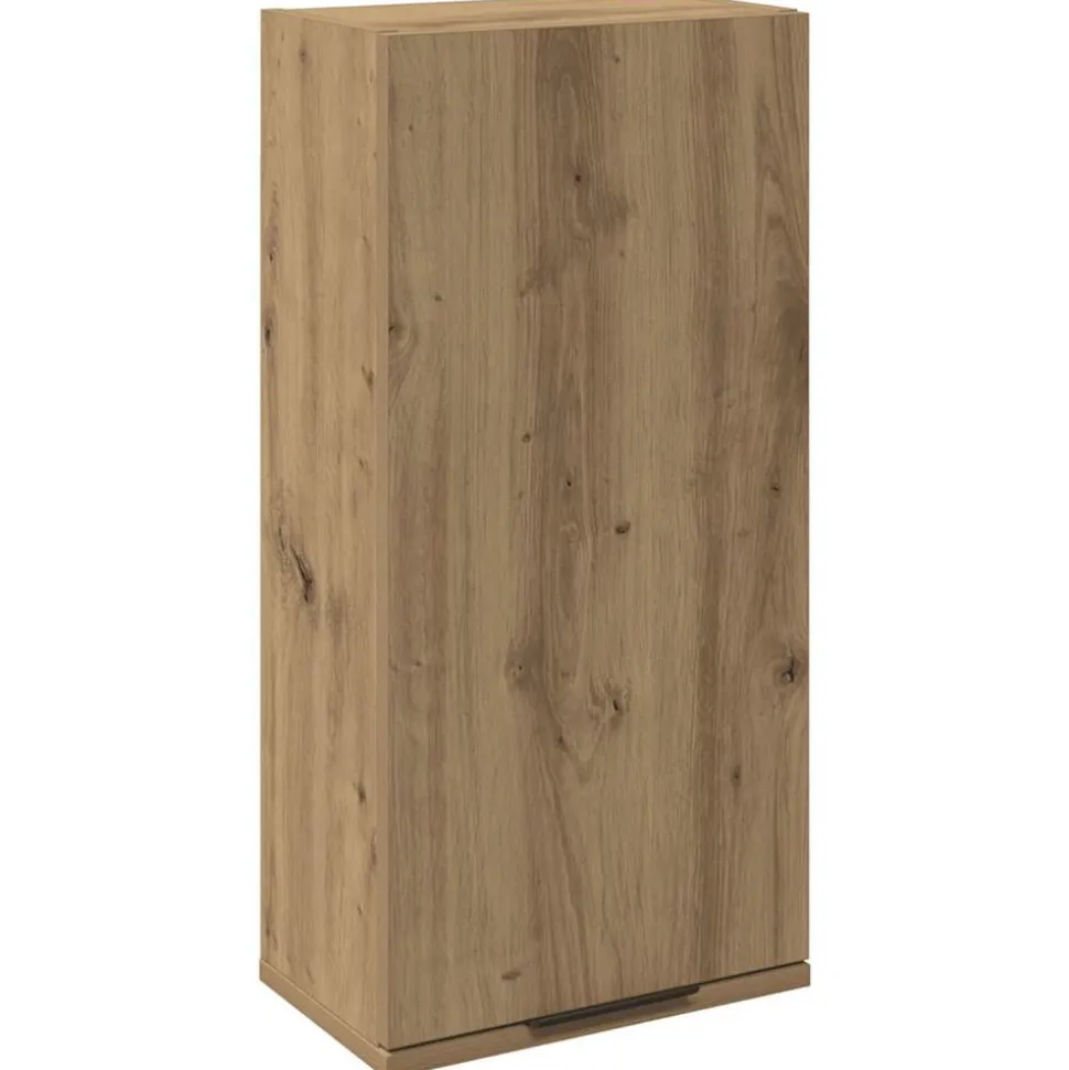 VIDAXL - Armoire de salle de bain murale chêne artisanal 32x20x67 cm