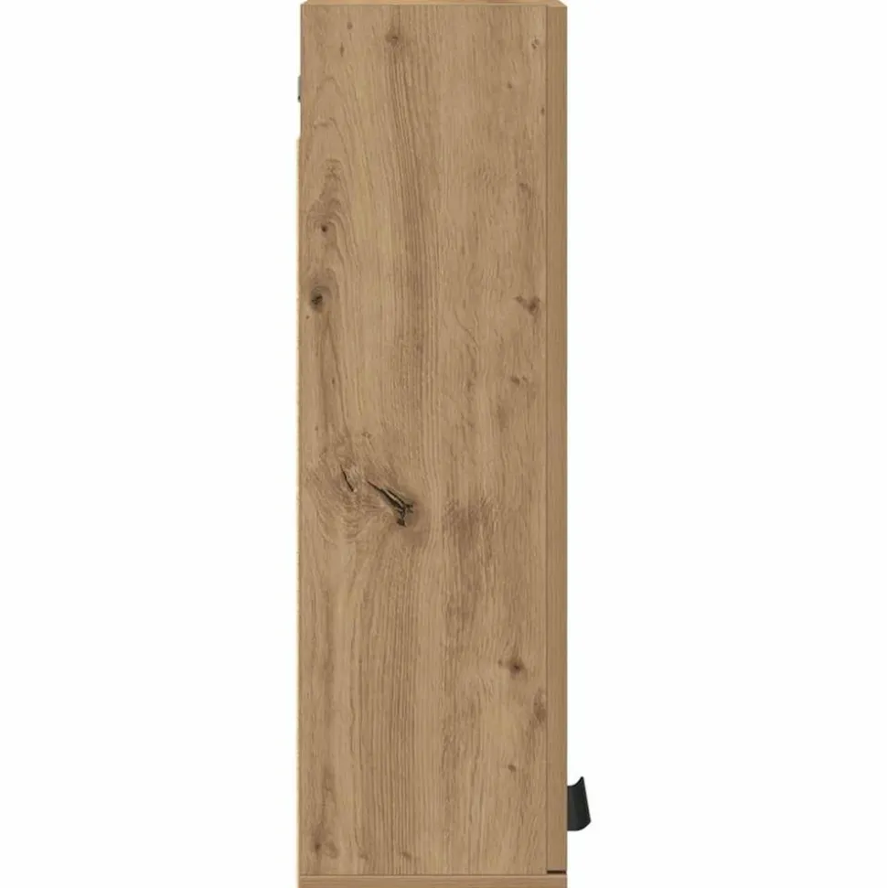 VIDAXL - Armoire de salle de bain murale chêne artisanal 32x20x67 cm