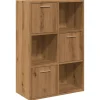 VIDAXL - Bibliothèque chêne artisanal 60,5x30x90 cm bois d'ingénierie