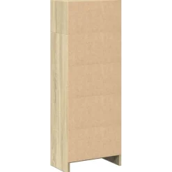 VIDAXL - Bibliothèque chêne sonoma 40x24x109 cm bois d'ingénierie