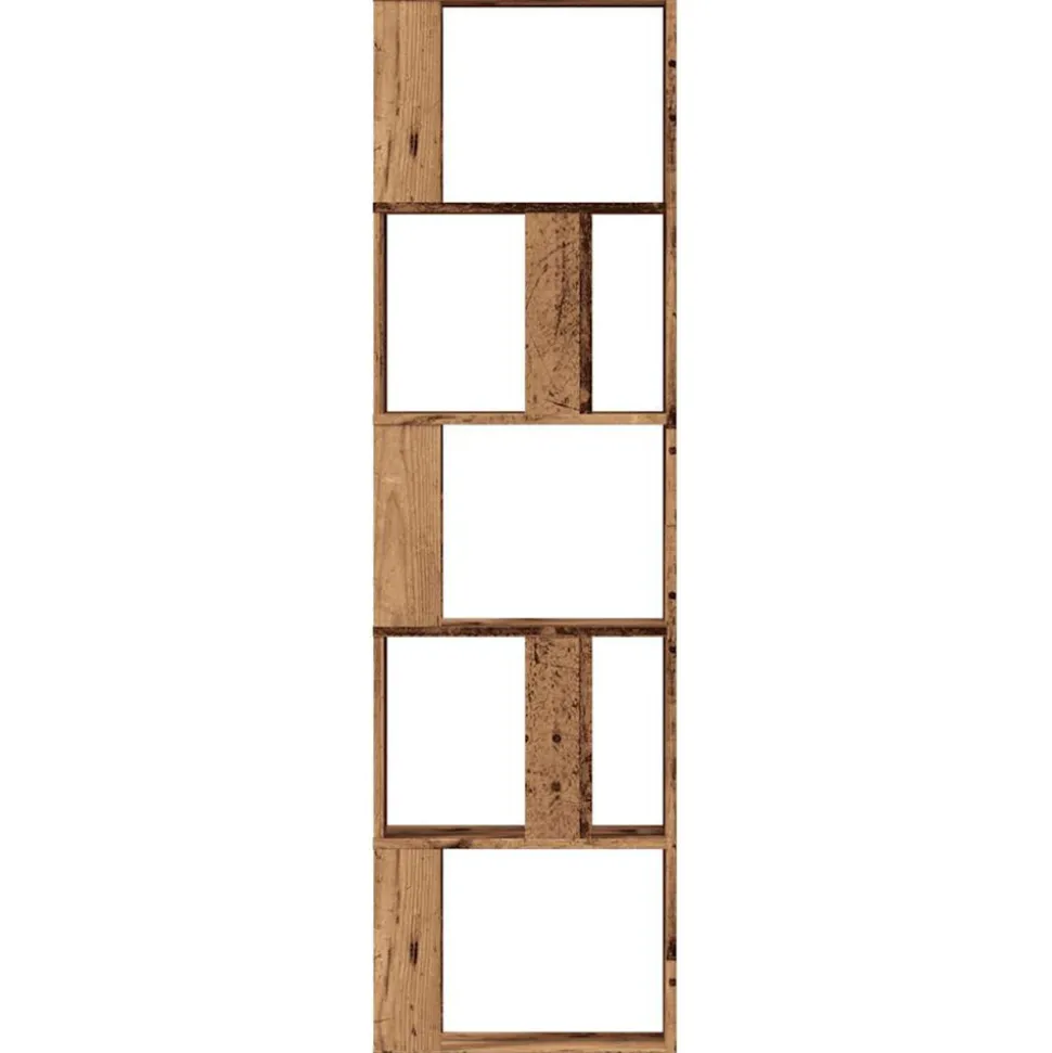 VIDAXL - Bibliothèque vieux bois 45x24x159 cm bois d'ingénierie