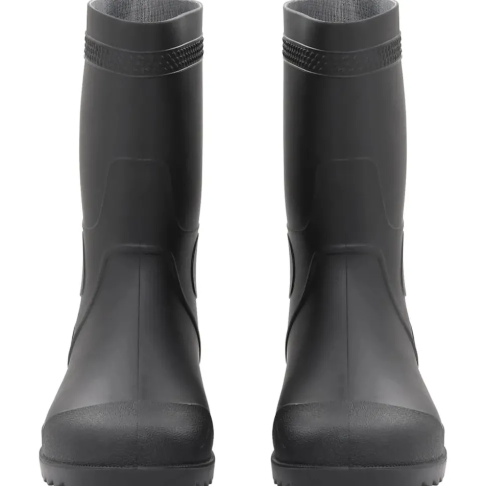 VIDAXL - Bottes de pluie noir taille 45 pvc