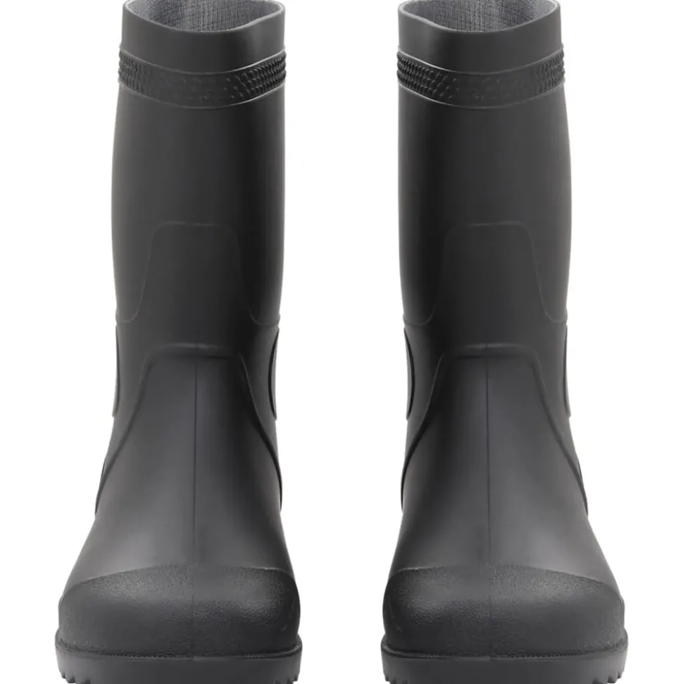 VIDAXL - Bottes de pluie noir taille 44 pvc