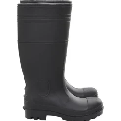VIDAXL - Bottes de pluie noir taille 39 pvc