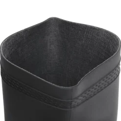 VIDAXL - Bottes de pluie noir taille 39 pvc