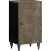 VIDAXL - Buffet 40x33x75 cm bois massif de manguier