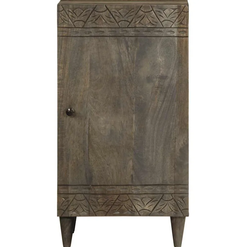 VIDAXL - Buffet 40x33x75 cm bois massif de manguier
