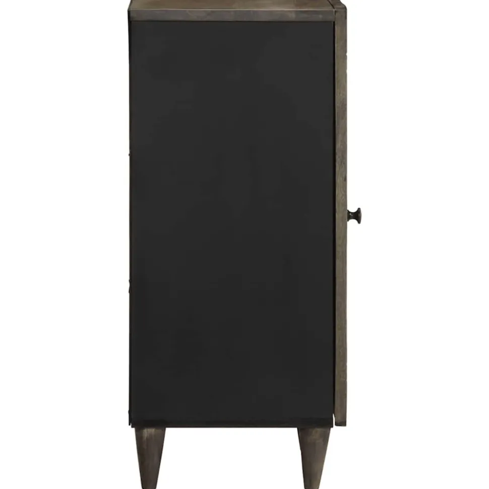VIDAXL - Buffet 40x33x75 cm bois massif de manguier
