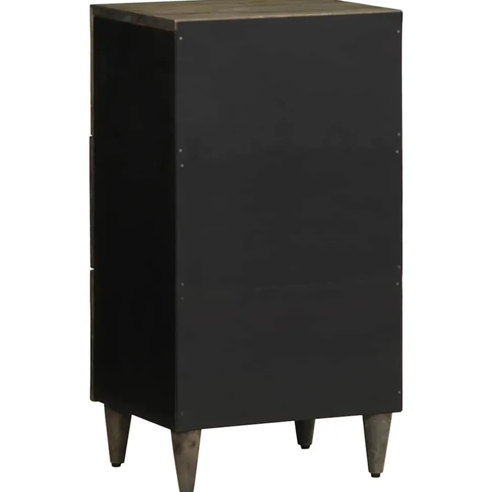 VIDAXL - Buffet 40x33x75 cm bois massif de manguier