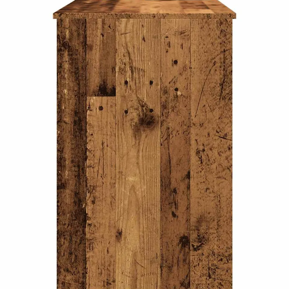 VIDAXL - Bureau vieux bois 100x50x76 cm bois d'ingénierie