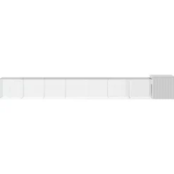 VIDAXL - Cage pour poules gris 800x91x100 cm acier galvanisé