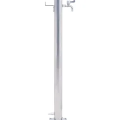 VIDAXL - Colonne à eau de jardin 100 cm acier inoxydable rond