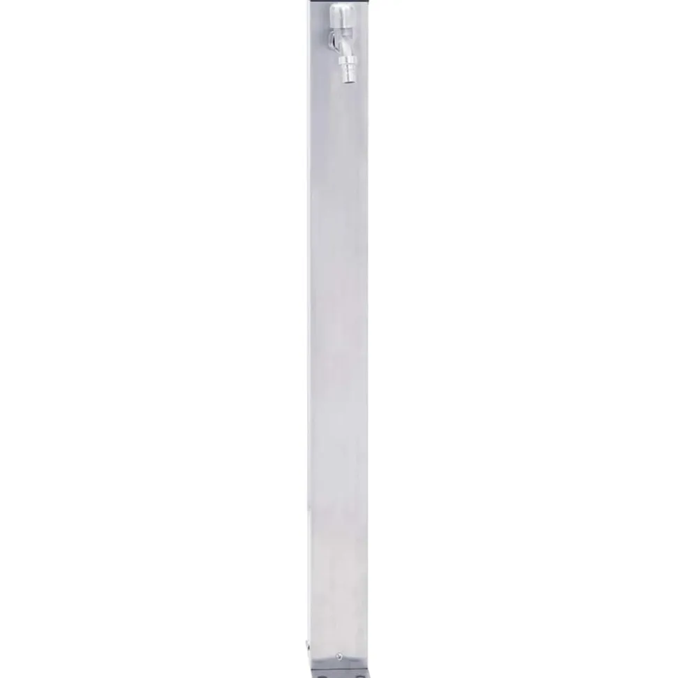 VIDAXL - Colonne à eau de jardin 40 cm acier inoxydable carré