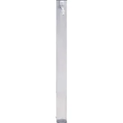 VIDAXL - Colonne à eau de jardin 100 cm acier inoxydable carré