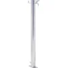 VIDAXL - Colonne à eau de jardin 80 cm acier inoxydable rond