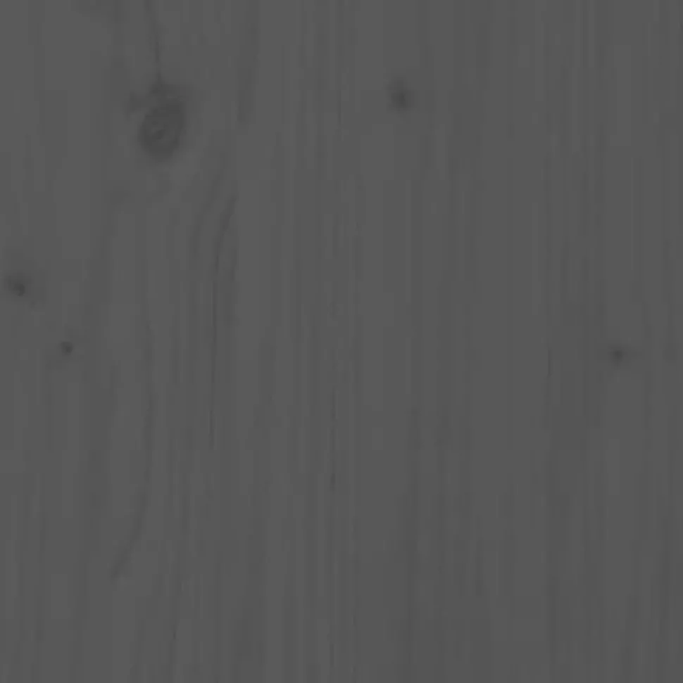VIDAXL - Composteur gris 100x100x102 cm bois massif de pin