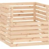 VIDAXL - Composteur 80x80x78 cm bois massif de pin