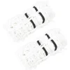 VIDAXL - Filets à foin 2 pcs rond blanc 75x50 cm pp