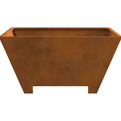 VIDAXL - Foyer carré 60x60x30 cm en acier résistant aux intempéries