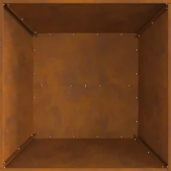 VIDAXL - Foyer carré 60x60x30 cm en acier résistant aux intempéries