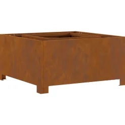 VIDAXL - Foyer carré 60x60x30 cm en acier résistant aux intempéries