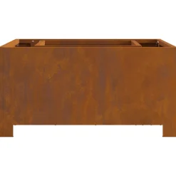 VIDAXL - Foyer carré 60x60x30 cm en acier résistant aux intempéries